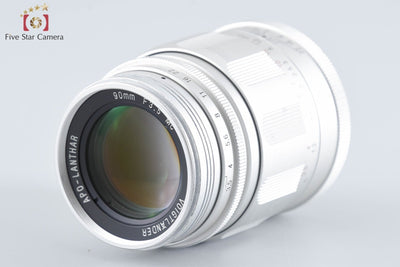 【中古】Voigtlander フォクトレンダー APO-LANTHAR 90mm f/3.5 MC シルバー L39 ライカスクリューマウント