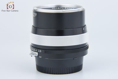 【中古】Voigtlander フォクトレンダー COLOR-HELIAR 75mm f/2.5 SL ニコン用