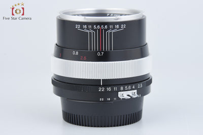 【中古】Voigtlander フォクトレンダー COLOR-HELIAR 75mm f/2.5 SL ニコン用