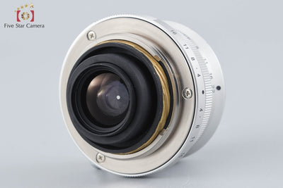 Used Voigtlander COLOR-SKOPAR 21mm f/4 MC Silver L39 Leica Screw Mount + 21mm Viewfinder
