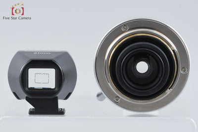 Used Voigtlander COLOR-SKOPAR 21mm f/4 MC Silver L39 Leica Screw Mount + 21mm Viewfinder