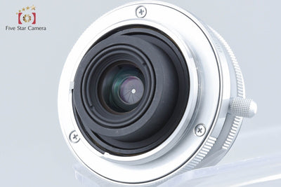 【中古】Voigtlander フォクトレンダー COLOR-SKOPAR 28mm f/3.5 シルバー L39 ライカスクリューマウント