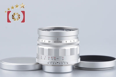 [Used] Voigtlander NOKTON 50mm f/1.5 Aspherical Silver L39 Leica Screw Mount