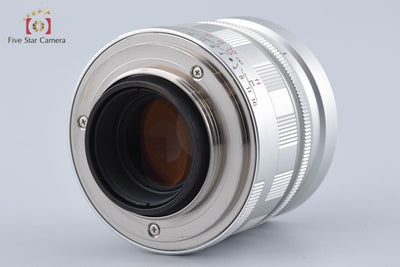 [Used] Voigtlander NOKTON 50mm f/1.5 Aspherical Silver L39 Leica Screw Mount