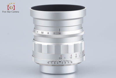 [Used] Voigtlander NOKTON 50mm f/1.5 Aspherical Silver L39 Leica Screw Mount