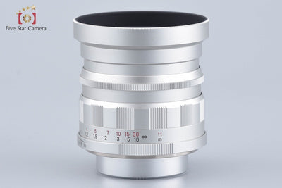 [Used] Voigtlander NOKTON 50mm f/1.5 Aspherical Silver L39 Leica Screw Mount