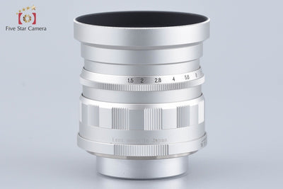 [Used] Voigtlander NOKTON 50mm f/1.5 Aspherical Silver L39 Leica Screw Mount