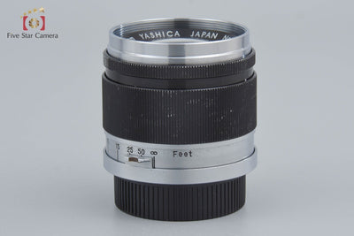 [Used] YASHICA Super-Yashinon 50mm f/1.8 L39 Leica Screw Mount