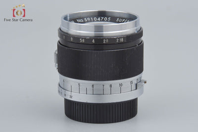 [Used] YASHICA Super-Yashinon 50mm f/1.8 L39 Leica Screw Mount