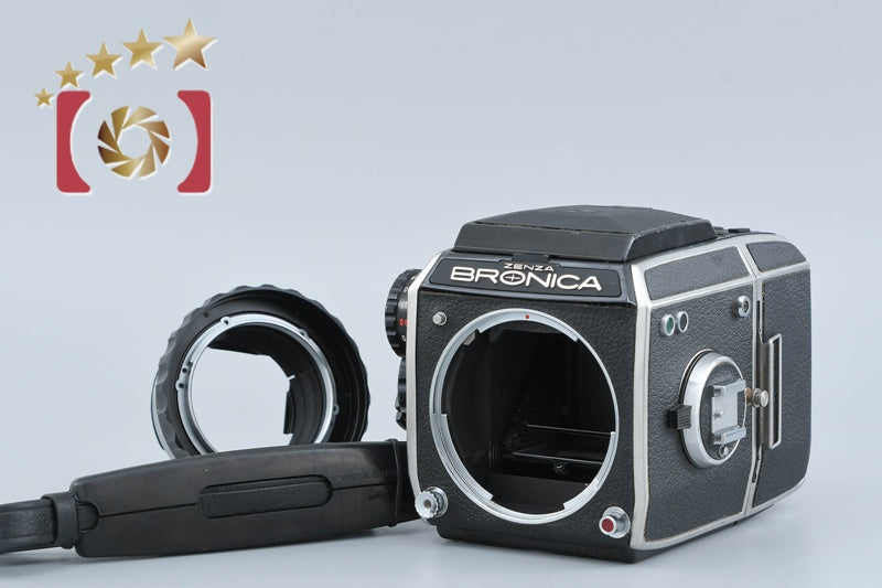 【中古】ZENZA BRONICA ゼンザブロニカ EC ブラック 中判フィルムカメラ