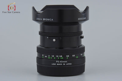 【中古】ZENZA BRONICA ゼンザブロニカ FISHEYE ZENZANON-PE 30mm f/3.5 ETR用 希少品