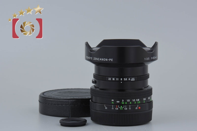 【中古】ZENZA BRONICA ゼンザブロニカ FISHEYE ZENZANON-PE 30mm f/3.5 ETR用 希少品