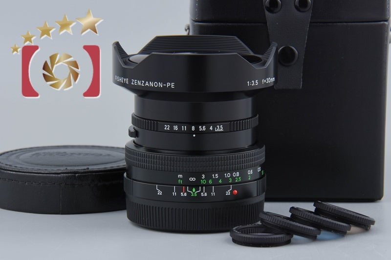 【中古】ZENZA BRONICA ゼンザブロニカ FISHEYE ZENZANON-PE 30mm f/3.5 ETR用 希少品