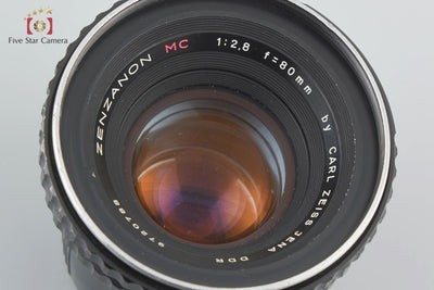 【中古】BRONICA ブロニカ ZENZANON MC 80mm f/2.8 Carl Zeiss Jena DDR S2用