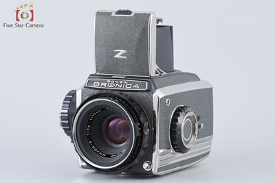 【中古】ZENZA BRONICA ゼンザブロニカ C2 前期 シルバー + NIKKOR-P 75mm f/2.8