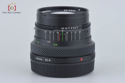 【中古】ZENZA BRONICA ゼンザブロニカ ZENZANON MC 40mm f/4 ETRS用 元箱付き