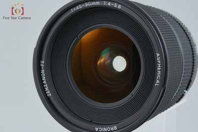 【中古】ZENZA BRONICA ゼンザブロニカ ZENZANON-PE 45-90mm f/4-5.6