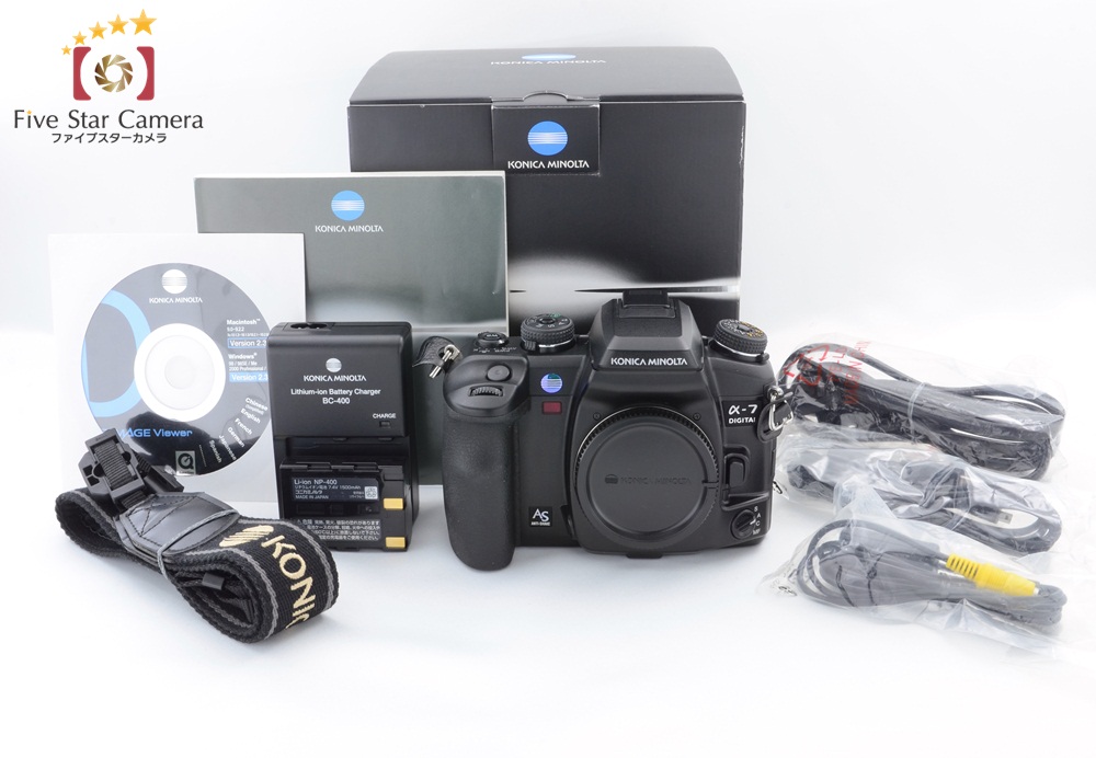 中古】KONICA MINOLTA コニカミノルタ α-7 DIGITAL デジタル一眼レフ