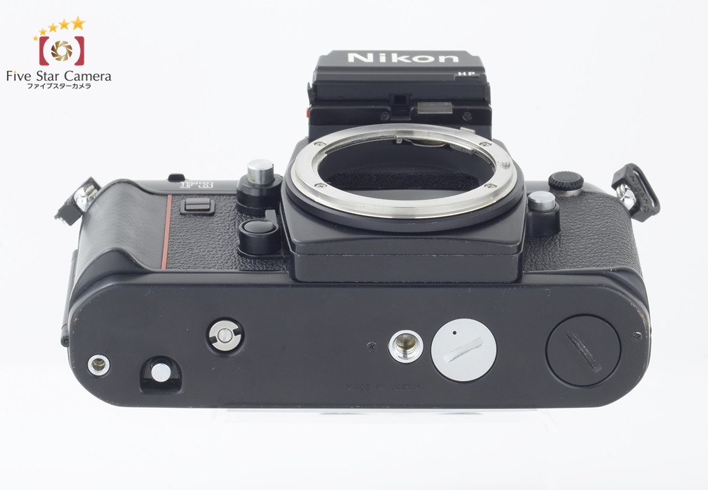 【中古】Nikon ニコン F3 HP フィルム一眼レフカメラ 初期レザーグリップ | 中古カメラ・フィルムカメラを中心に取り揃えるファイブスターカメラ