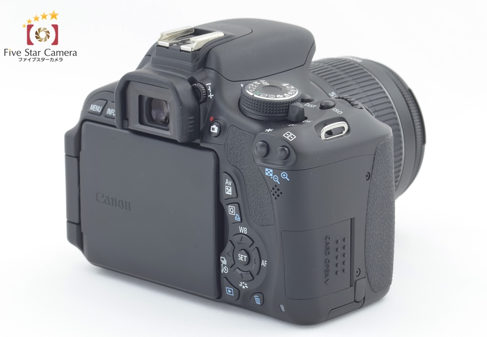 【中古】Canon キヤノン EOS Kiss X5 ダブルレンズキット | 中古カメラ・フィルムカメラを中心に取り揃えるファイブスターカメラ