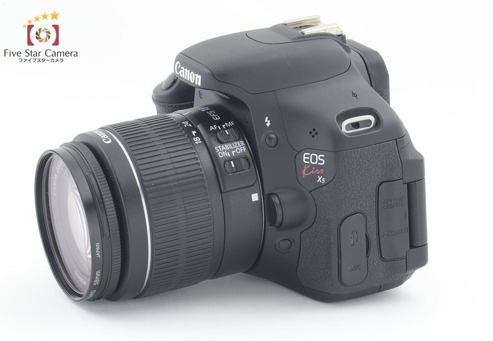 【中古】Canon キヤノン EOS Kiss X5 ダブルレンズキット | 中古カメラ・フィルムカメラを中心に取り揃えるファイブスターカメラ