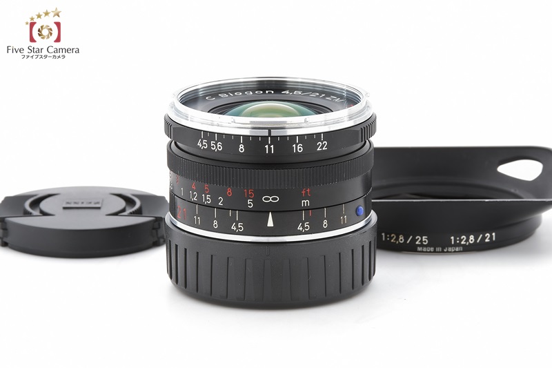 Carl Zeiss C Biogon 4.5/21mm ZM BLACK