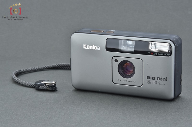 中古】Konica コニカ BIG mini BM-201 ブラック コンパクトフィルム