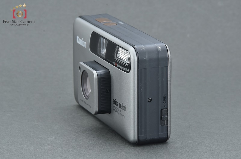 【中古】Konica コニカ BIG mini BM-201 ブラック コンパクトフィルムカメラ |  中古カメラ・フィルムカメラを中心に取り揃えるファイブスターカメラ