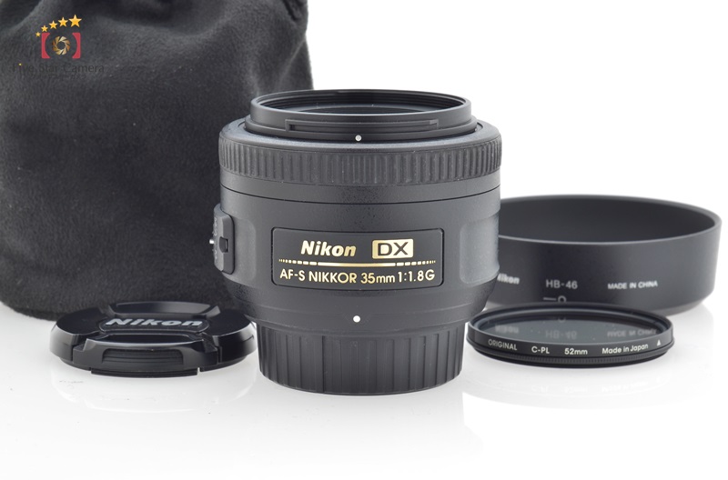 中古 Nikon ニコン Af S Dx Nikkor 35mm F 1 8 G 中古カメラ フィルムカメラを中心に取り揃えるファイブスターカメラ