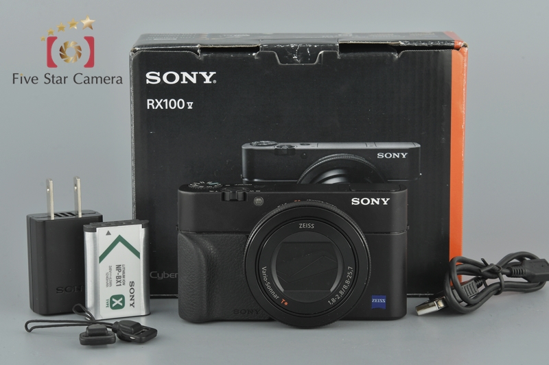 中古 Sony ソニー Cyber Shot Rx100v Dsc Rx100m5 デジタルスチルカメラ 中古カメラ フィルムカメラを中心に取り揃えるファイブスターカメラ