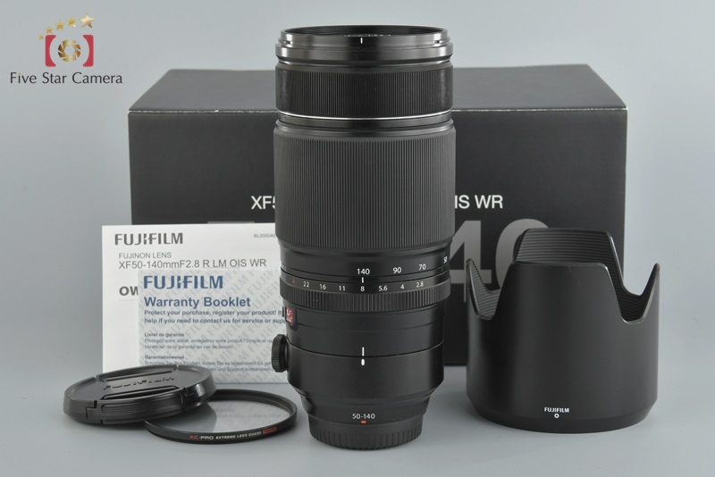 中古 Fujifilm 富士フイルム Xf 50 140mm F 2 8 R Lm Ois Wr 中古カメラ フィルムカメラを中心に取り揃えるファイブスターカメラ