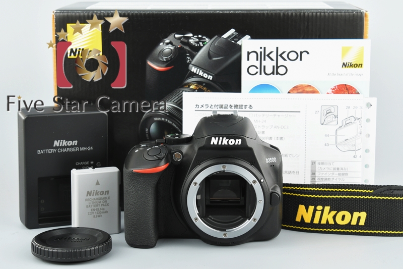 【中古】Nikon ニコン D3500 デジタル一眼レフカメラ | 中古カメラ・フィルムカメラを中心に取り揃えるファイブスターカメラ