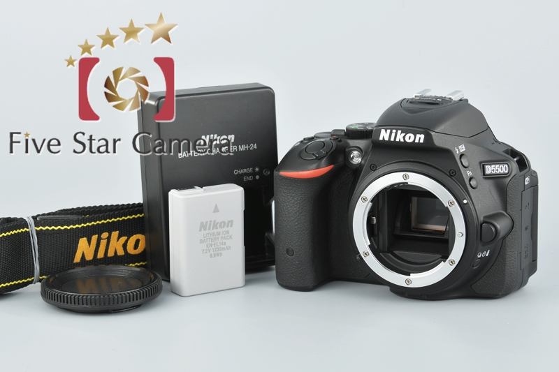 中古】Nikon ニコン D5500 ブラック デジタル一眼レフカメラ | 中古