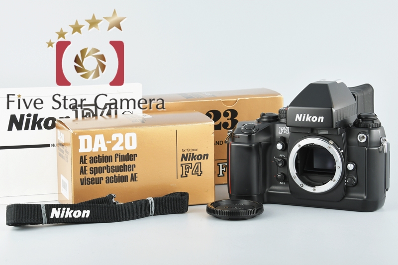 中古】Nikon ニコン F4 + DA-20 フォトミックアクションファインダー + 