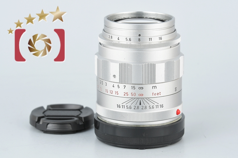 【中古】Leica ライカ TELE-ELMARIT 90mm f/2.8 第1世代 クローム FAT |  中古カメラ・フィルムカメラを中心に取り揃えるファイブスターカメラ