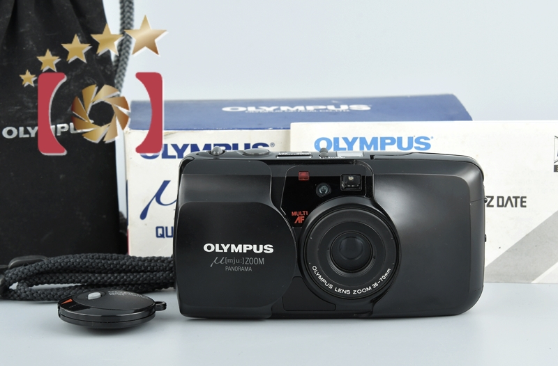 【中古】OLYMPUS オリンパス μ[mju:] ZOOM PANORAMA ミューズームパノラマ |  中古カメラ・フィルムカメラを中心に取り揃えるファイブスターカメラ