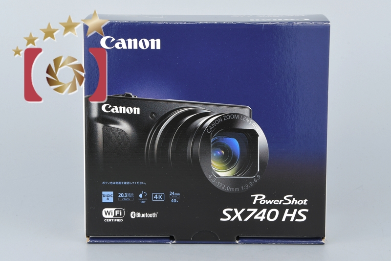 新品 キャノン Canon PowerShot SX740 HS ブラック