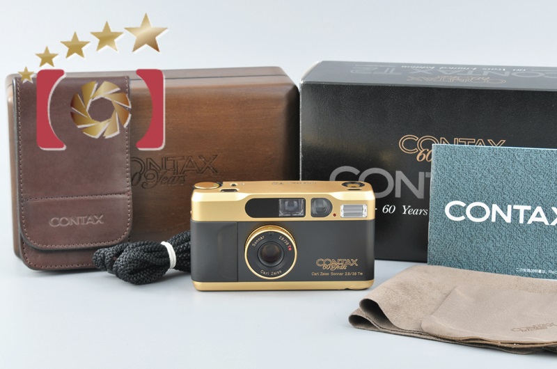 開封未使用品】CONTAX コンタックス T2 ゴールド 60周年記念