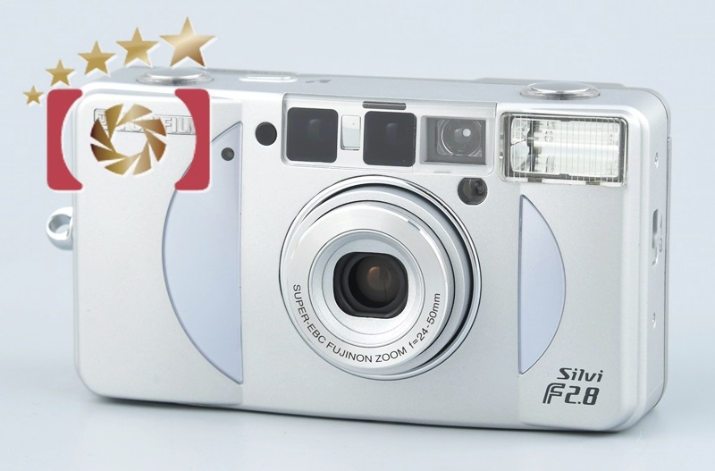 テレビ・オーディオ・カメラFUJIFILM  Silvi F2.8 コンパクトフィルムカメラ K12-4