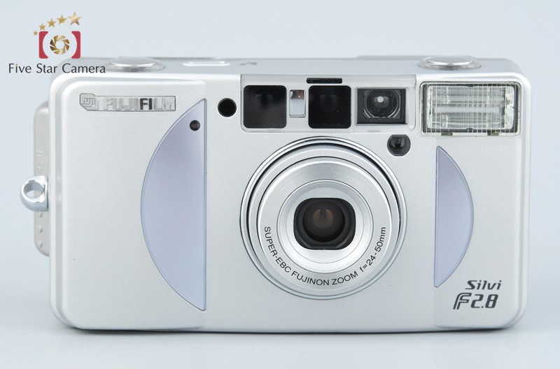 【中古】FUJIFILM 富士フイルム Silvi F2.8 シルバー コンパクトフィルムカメラ |  中古カメラ・フィルムカメラを中心に取り揃えるファイブスターカメラ