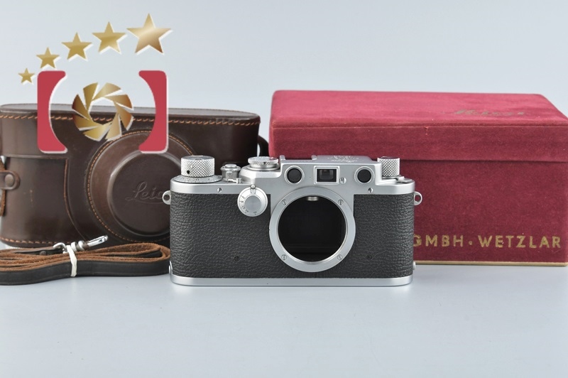 【中古】Leica ライカ IIIf レッドダイヤル レンジファインダーフィルムカメラ |  中古カメラ・フィルムカメラを中心に取り揃えるファイブスターカメラ