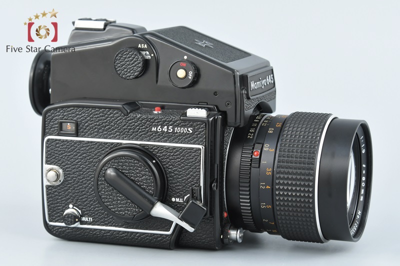 【中古】Mamiya マミヤ M645 1000S + SEKOR C 80mm f/1.9 |  中古カメラ・フィルムカメラを中心に取り揃えるファイブスターカメラ