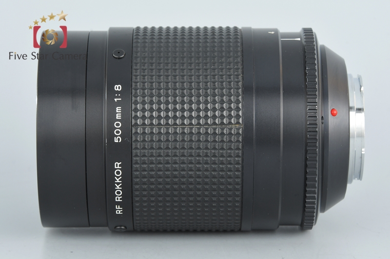 【中古】MINOLTA ミノルタ RF ROKKOR 500mm f/8 | 中古カメラ・フィルムカメラを中心に取り揃えるファイブスターカメラ