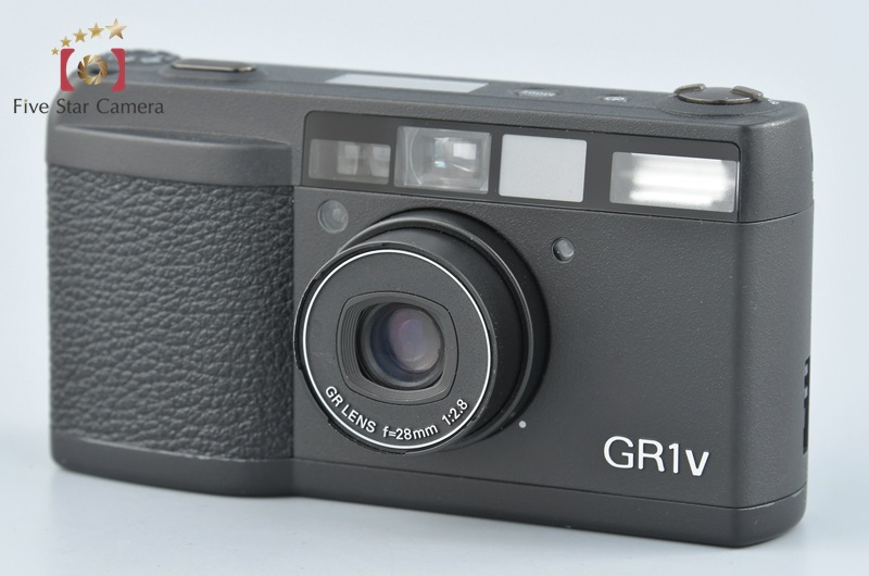 中古】RICOH リコー GR1v ブラック コンパクトフィルムカメラ | 中古