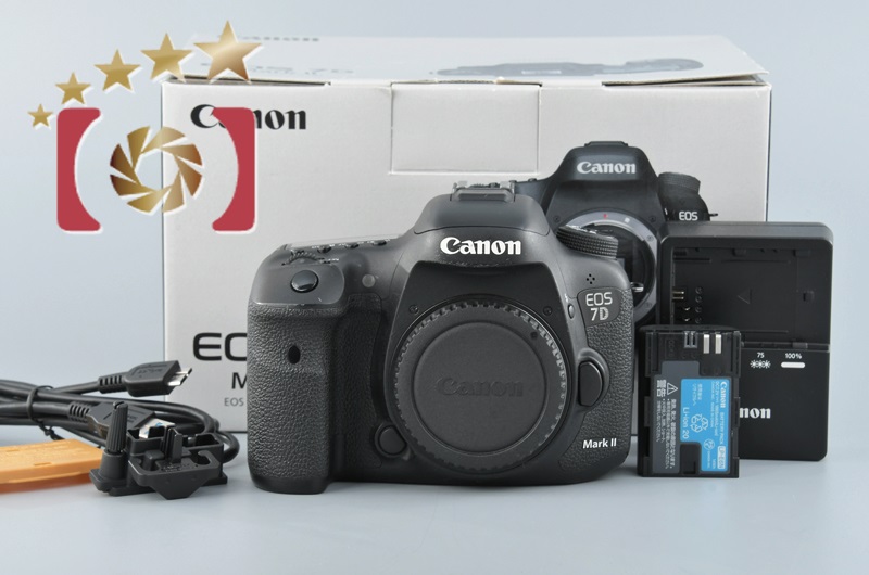 中古】Canon キヤノン EOS 7D Mark II デジタル一眼レフカメラ | 中古 ...