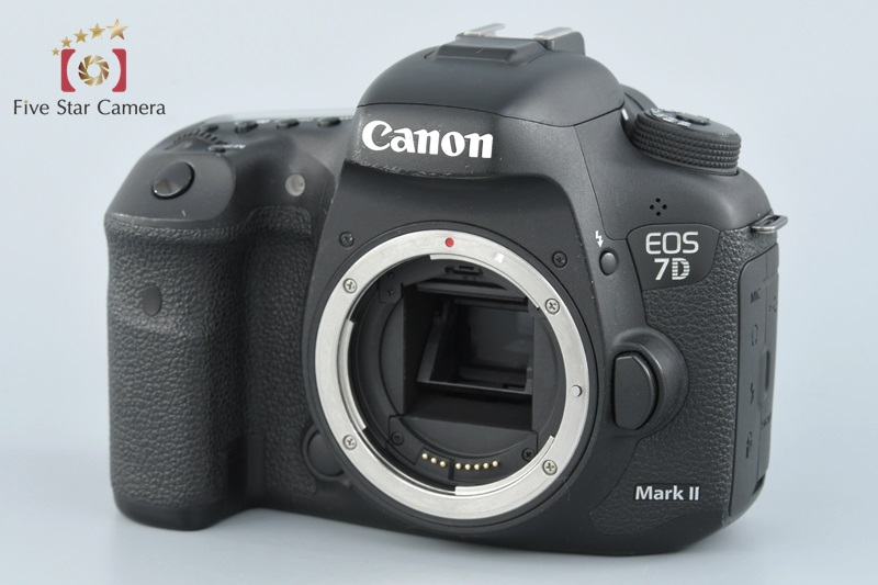 【中古】Canon キヤノン EOS 7D Mark II デジタル一眼レフカメラ | 中古カメラ・フィルムカメラを中心に取り揃えるファイブスターカメラ