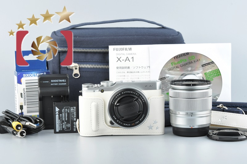 中古】FUJIFILM 富士フイルム X-A1 プレミアムホワイトボックス | 中古