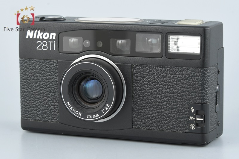 【中古】Nikon ニコン 28Ti コンパクトフィルムカメラ | 中古カメラ・フィルムカメラを中心に取り揃えるファイブスターカメラ