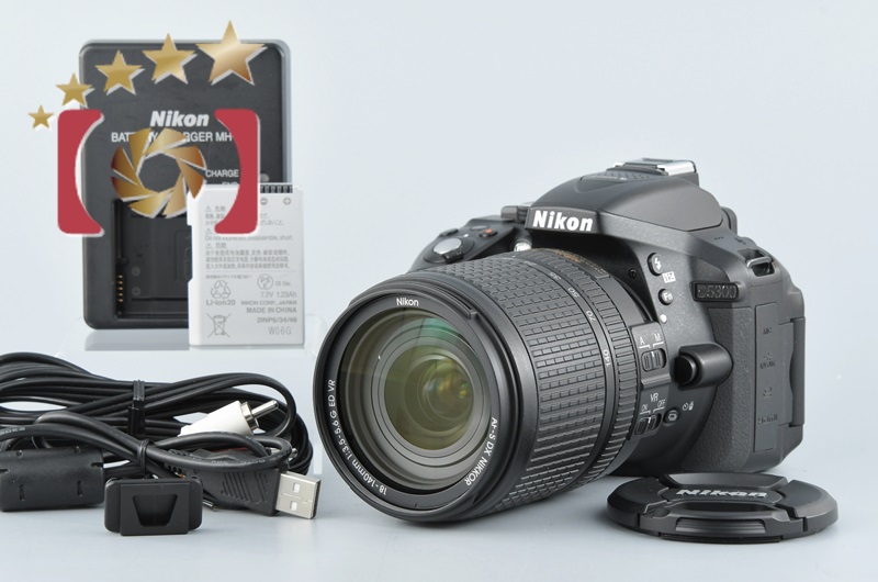 中古】Nikon ニコン D5300 ブラック 18-140 VR レンズキット | 中古 