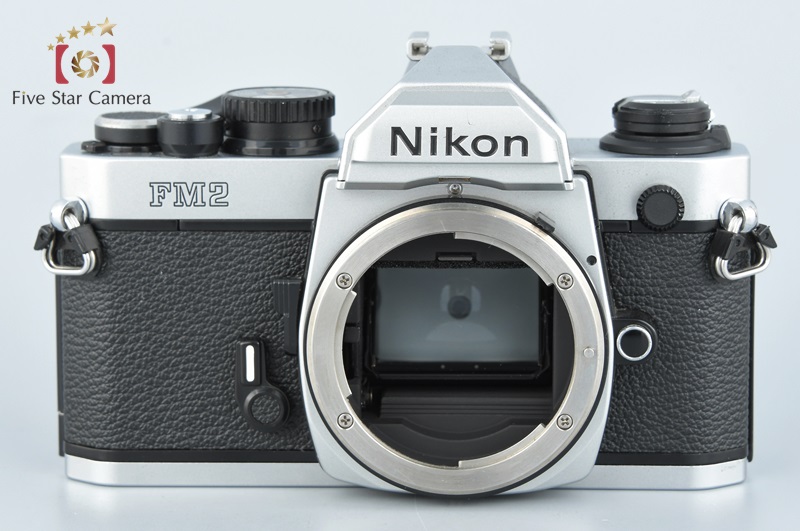 露出計も動いています【良品】Nikon New FM2 Silver 35mm ニコン ケース付